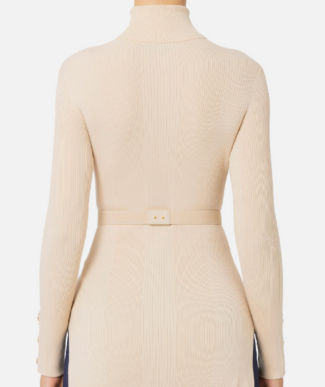 ELISABETTA FRANCHI Chic Soft Blend Stylish Sweater