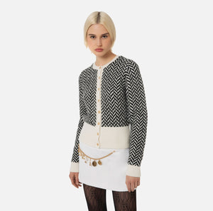 ELISABETTA FRANCHI Chic Women's Knit Sweater