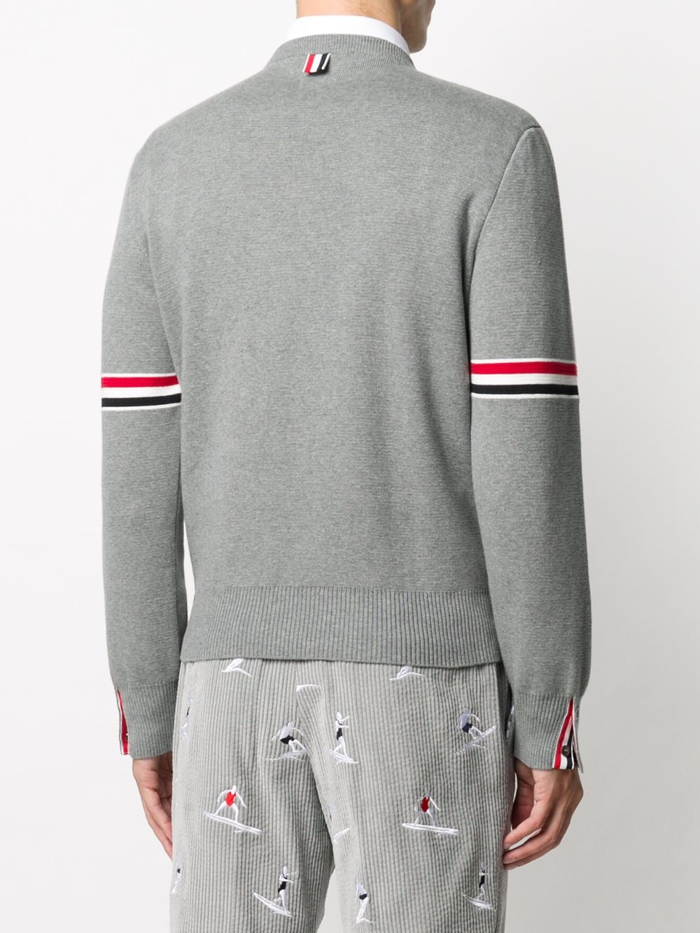 THOM BROWNE Grey 24SS Men's Fashion Sweater