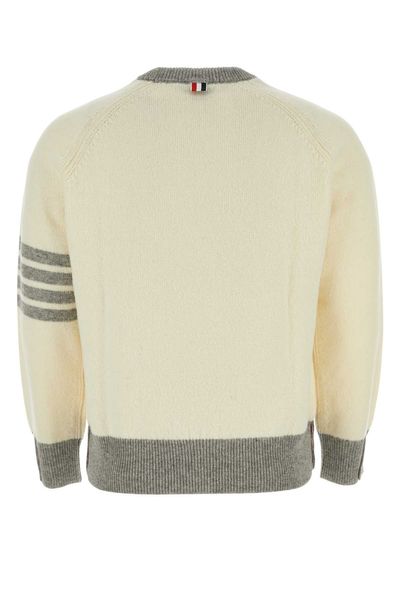 THOM BROWNE Men's 23FW Long Top in White