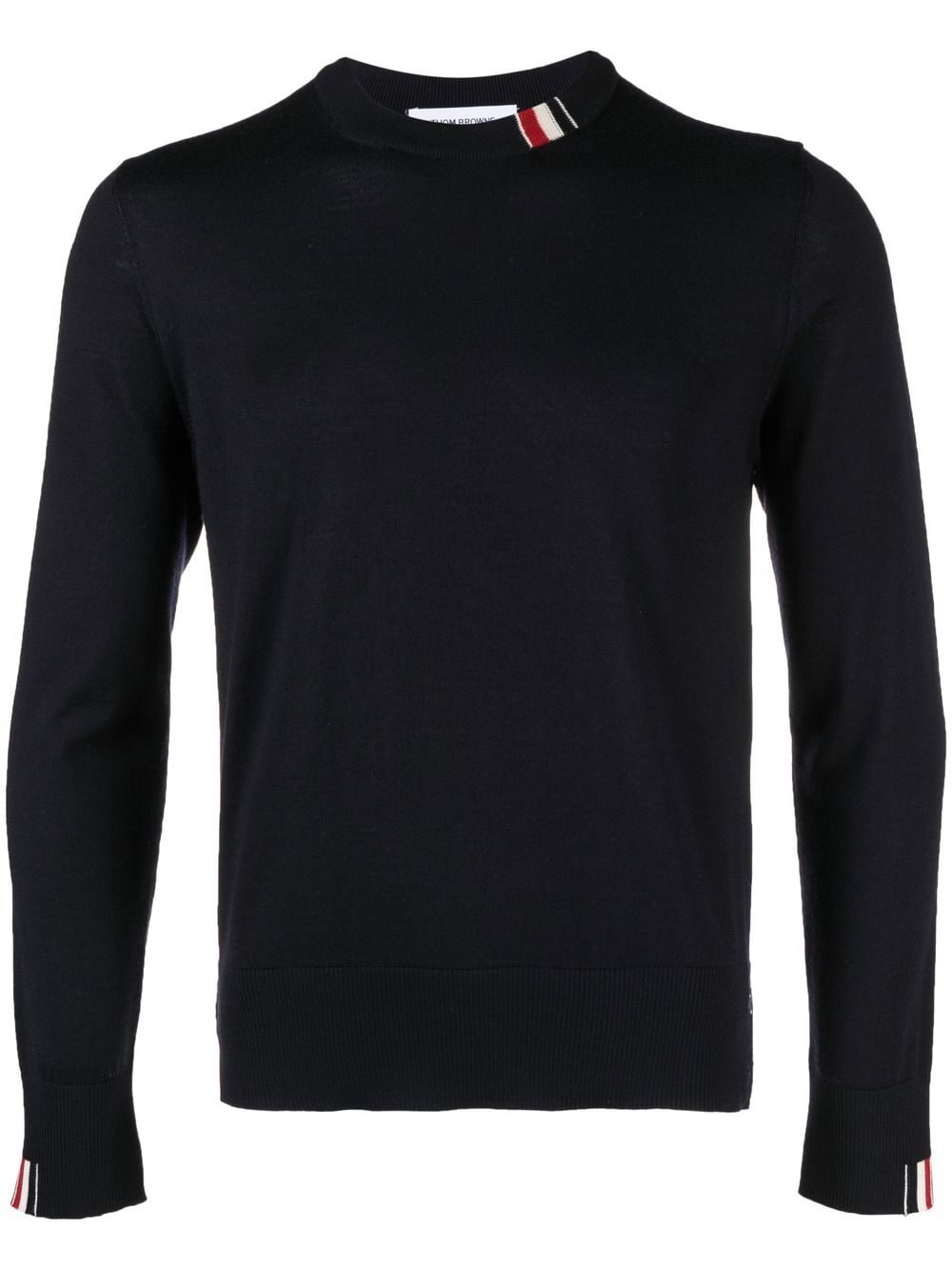 Blue Stitch Sweater for Men - Relaxed Fit