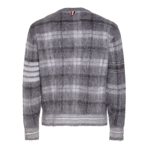 THOM BROWNE Timeless Tartan Crewneck Jumper