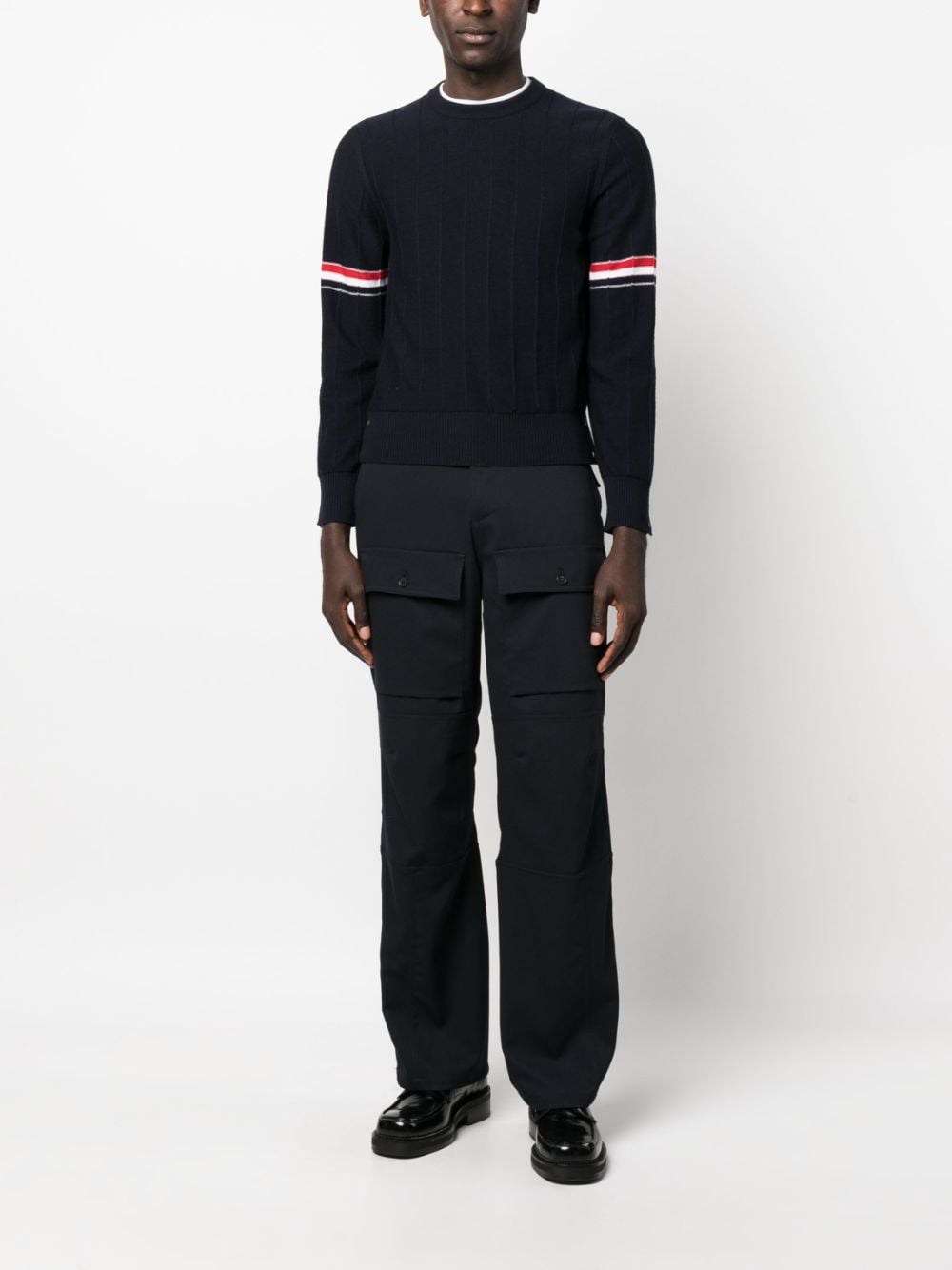 THOM BROWNE Blue Men's 24SS Sweater