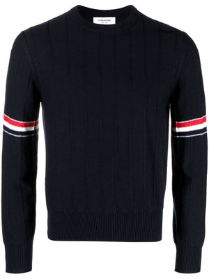 THOM BROWNE Blue Men's 24SS Sweater