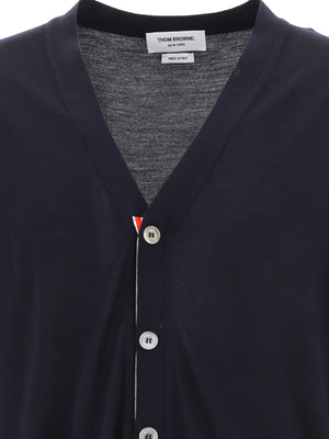 THOM BROWNE BLUE 24FW Tunic Top for Men