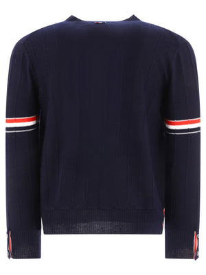 THOM BROWNE Men's 24SS Blue Sweater