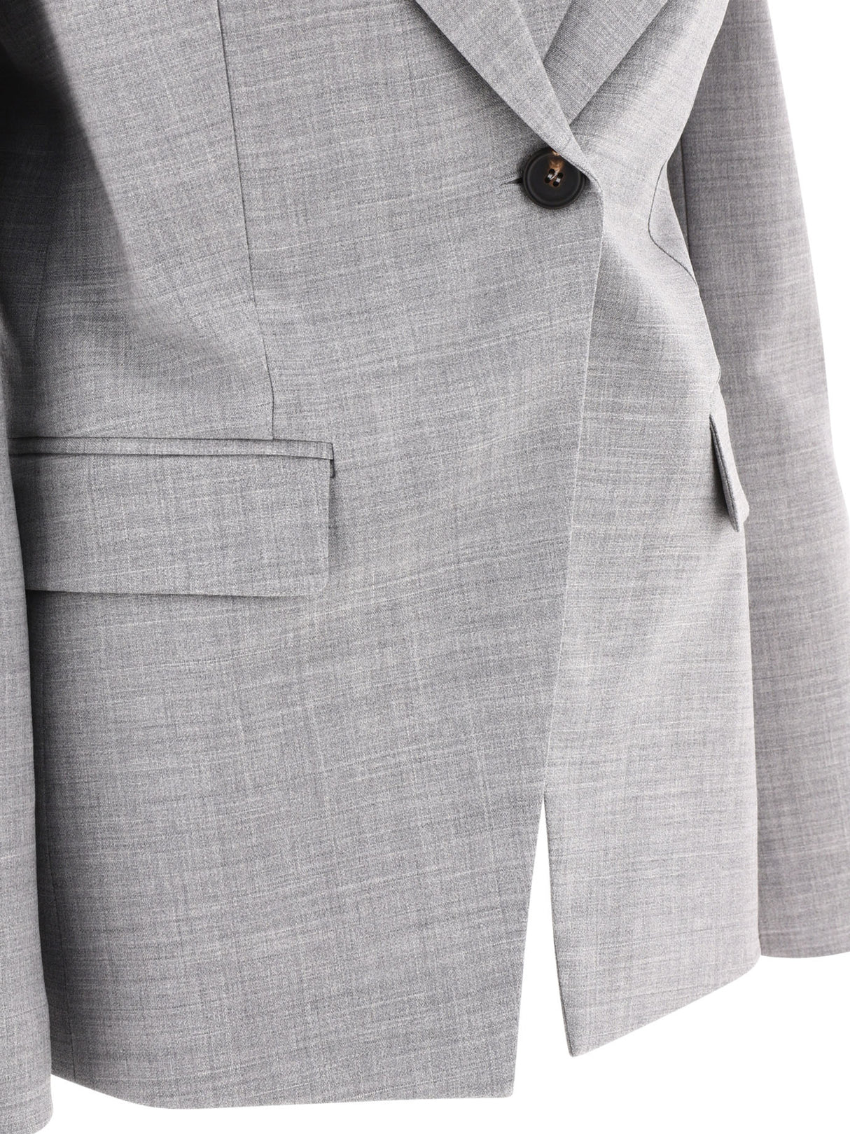 BRUNELLO CUCINELLI Grey Suit Jacket for Women - 24SS Season