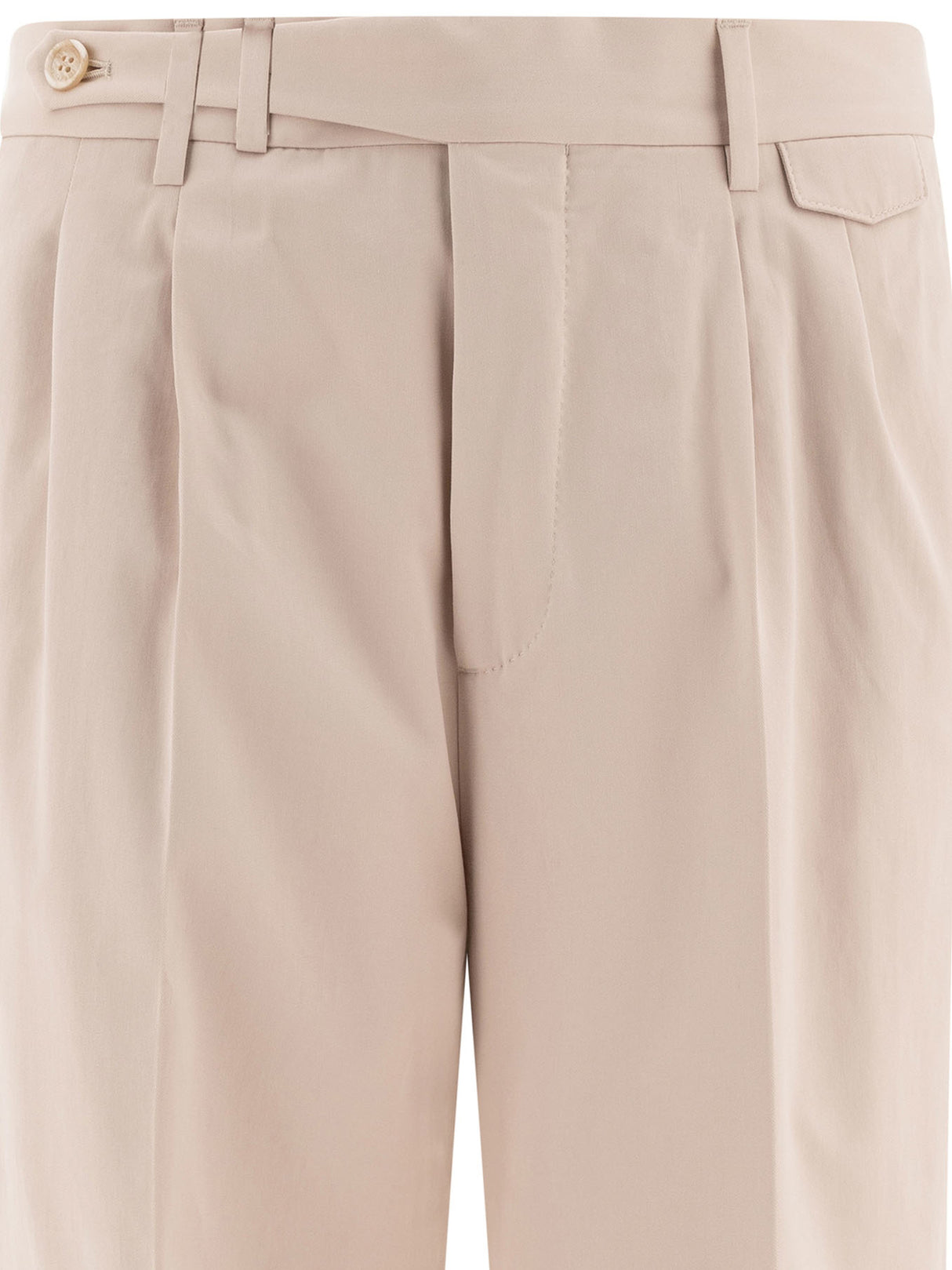 BRUNELLO CUCINELLI Tailored Pleated Trousers for Men