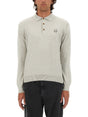 MAISON KITSUNÉ Fox Head Polo Shirt - Classic Men's Fit (L)