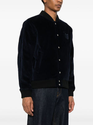 MAISON KITSUNÉ Classic Teddy Blouson Jacket for Men - Fall/Winter 2024