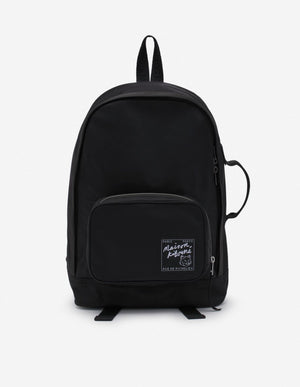 MAISON KITSUNÉ Classic Black Backpack for Men