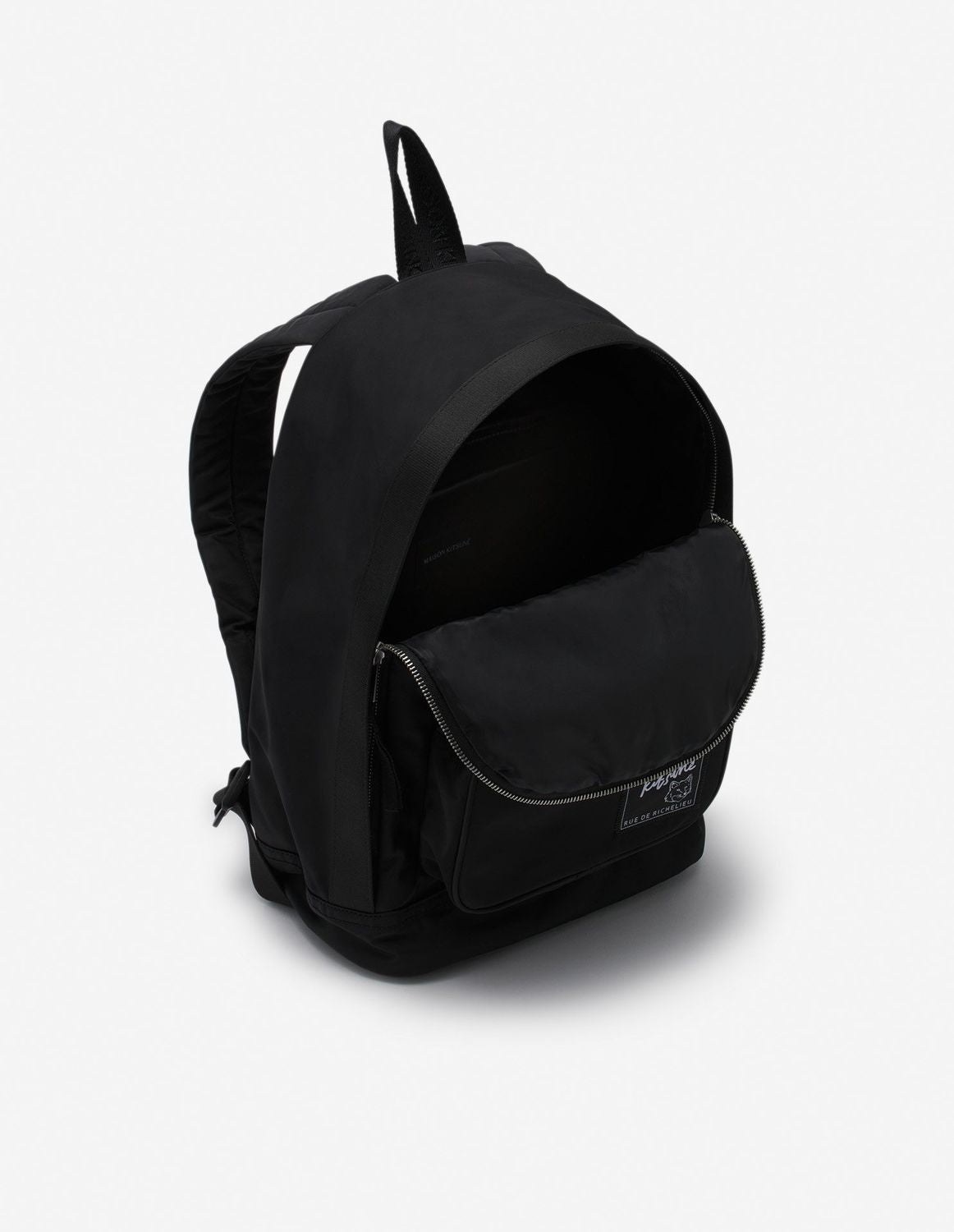 MAISON KITSUNÉ Classic Black Backpack for Men