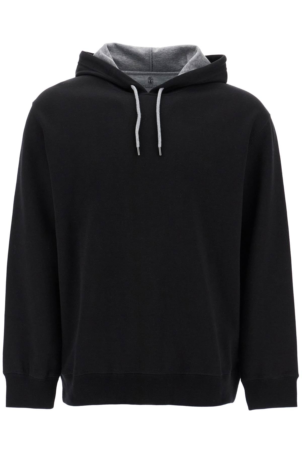 Áo Hoodie Nhẹ Bằng Hỗn Hợp Lụa-Cashmere