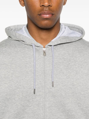 BRUNELLO CUCINELLI HOODED T-Shirt VEST WITH HOOD