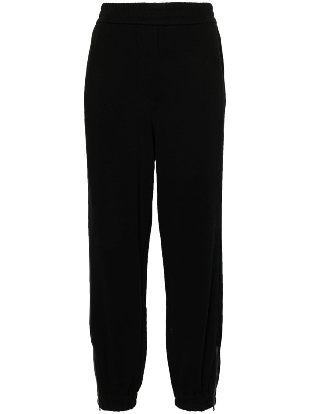 BRUNELLO CUCINELLI Elegant Tapered Cotton Sweatpants with Zipped Ankles