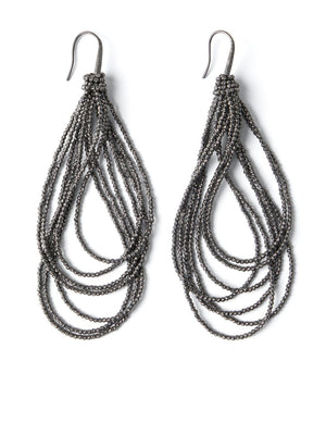 Original: Signature Monili Chain Earrings for Pierced Ears