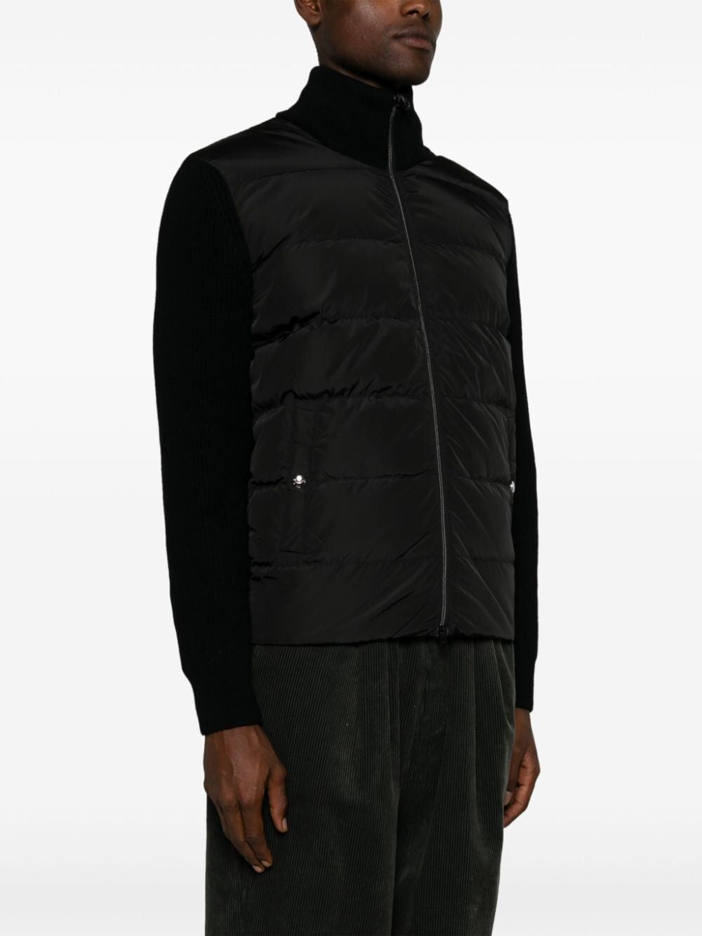 HERNO Men's Quilted Panelled Jacket - Perfect for Fall 2024