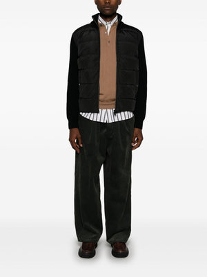 HERNO Men's Quilted Panelled Jacket - Perfect for Fall 2024