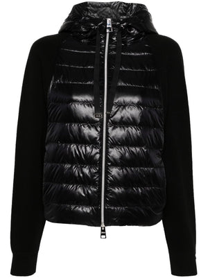 HERNO Classic Black Hooded Jacket for Women - SS24 Collection