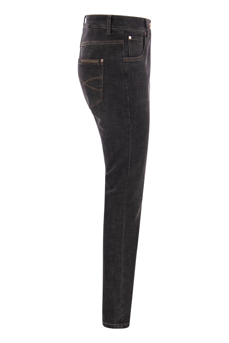 BRUNELLO CUCINELLI Elevated Black Skinny Jeans