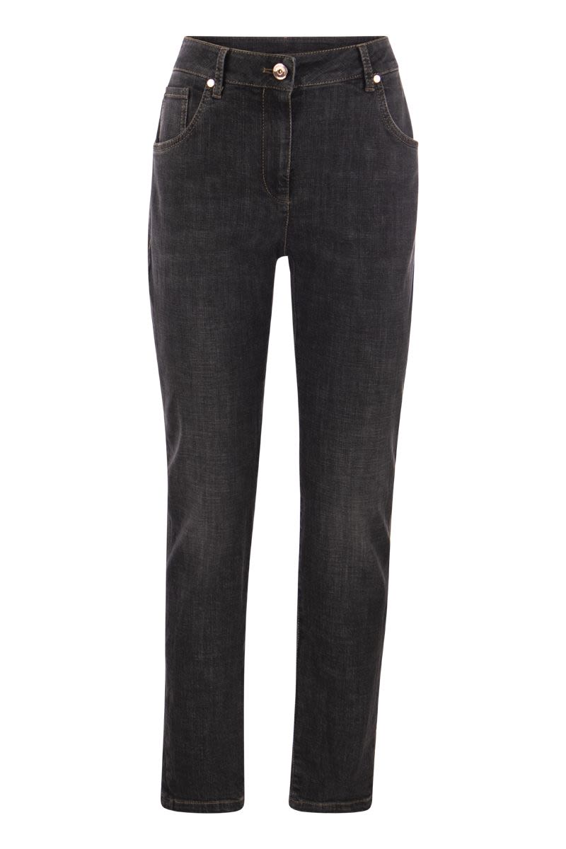 BRUNELLO CUCINELLI Elevated Black Skinny Jeans