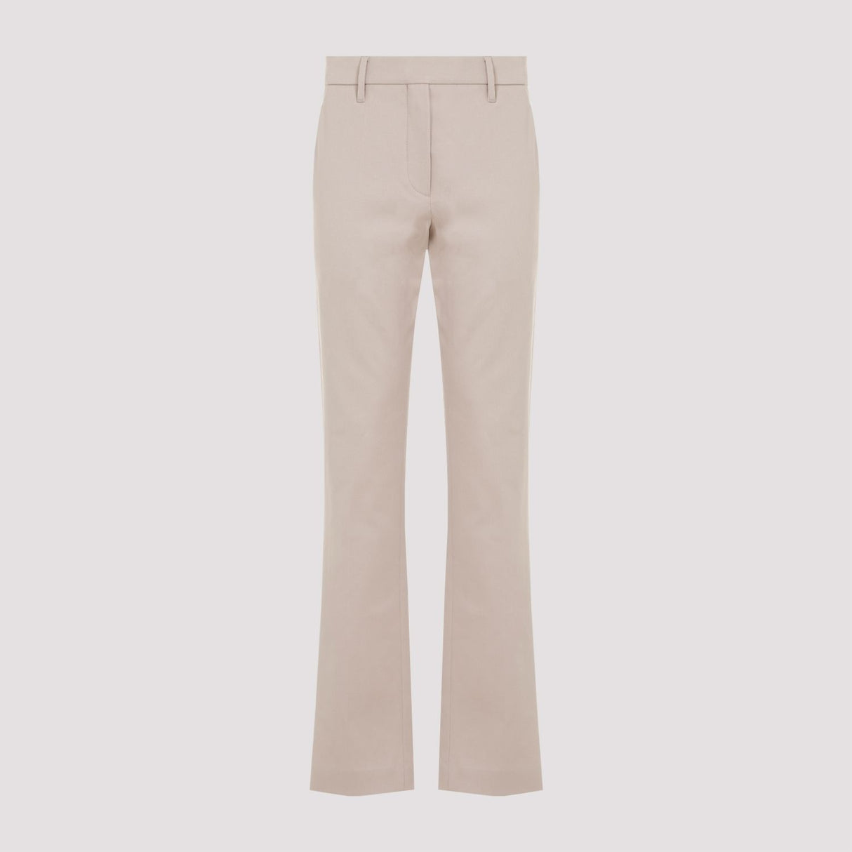 BRUNELLO CUCINELLI Beige Cotton Pants for Women - FW24