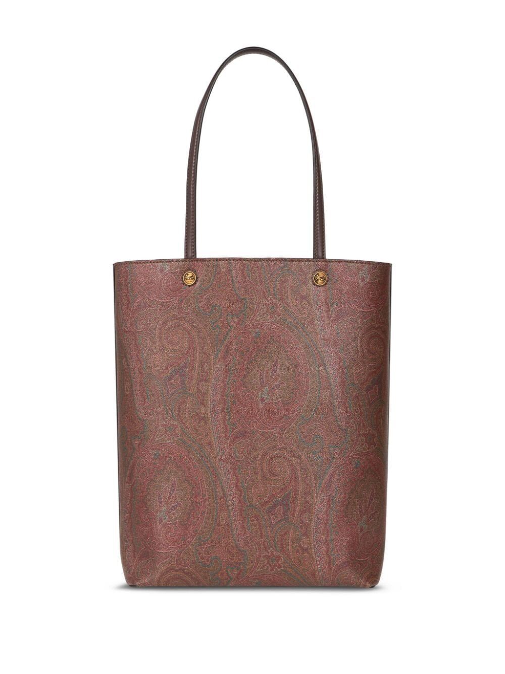 Túi Tote Kiểu Paisley Hở Nắp Cho Nam