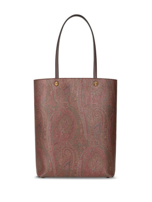 ETRO Paisley Print Open-Top Tote for Men