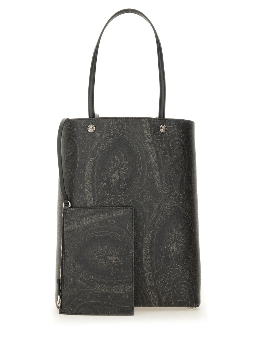 ETRO Paisley Print Shopping Handbag