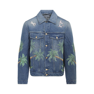 Áo Jacket Jeans Bằng Cotton