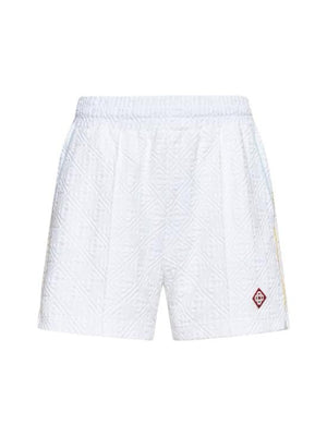 CASABLANCA Men's Monogrammed Terry Shorts