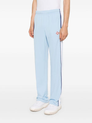 CASABLANCA Elegant Track Trousers in Pale Blue