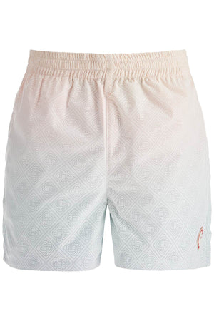 CASABLANCA Laser-Monogram Bermuda Shorts