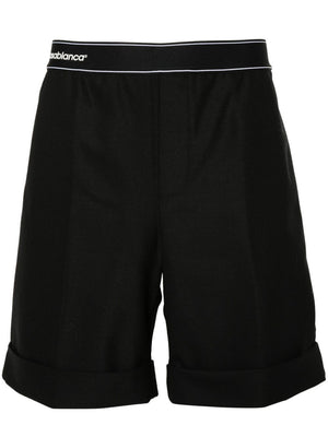 CASABLANCA Elegant Tailored Sports Shorts