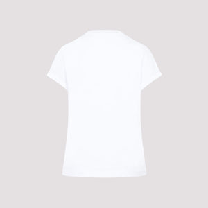 BRUNELLO CUCINELLI Classic Tab Pocket Cotton T-Shirt for Women - FW24