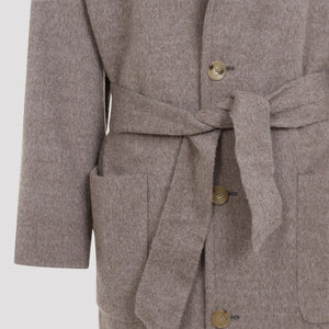 ETRO Belted Patch Pockets Wool Jacket for Men - FW24