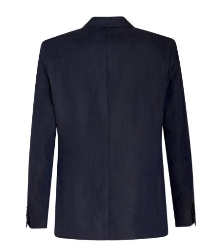 ETRO Men's Classic Navy Wool Blazer with Pockets