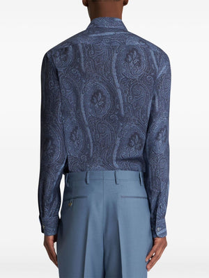 ETRO 3-FABRICS Dress Shirt