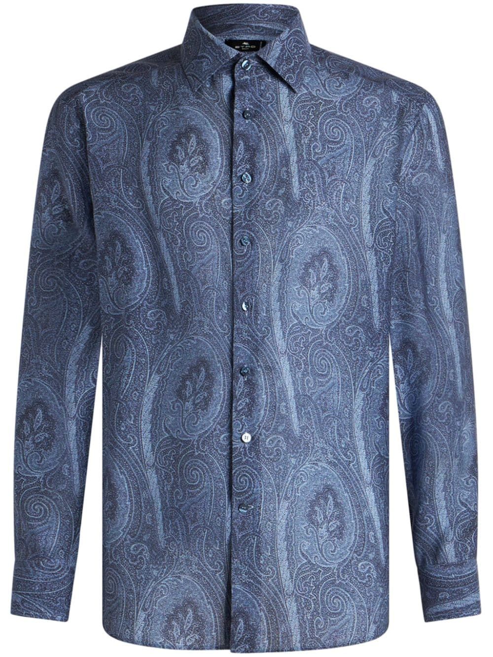 ETRO 3-FABRICS Dress Shirt