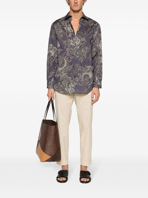 ETRO Mini Paisley Print Shirt for Men - SS24 Collection