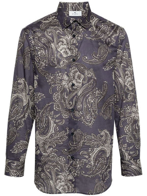 ETRO Mini Paisley Print Shirt for Men - SS24 Collection