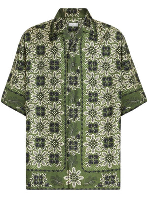 ETRO Floral Print Silk Shirt - Spring/Summer '24 Collection