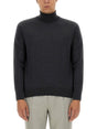 ETRO Men's Regular Fit Embroidered Turtleneck Sweater - Size L