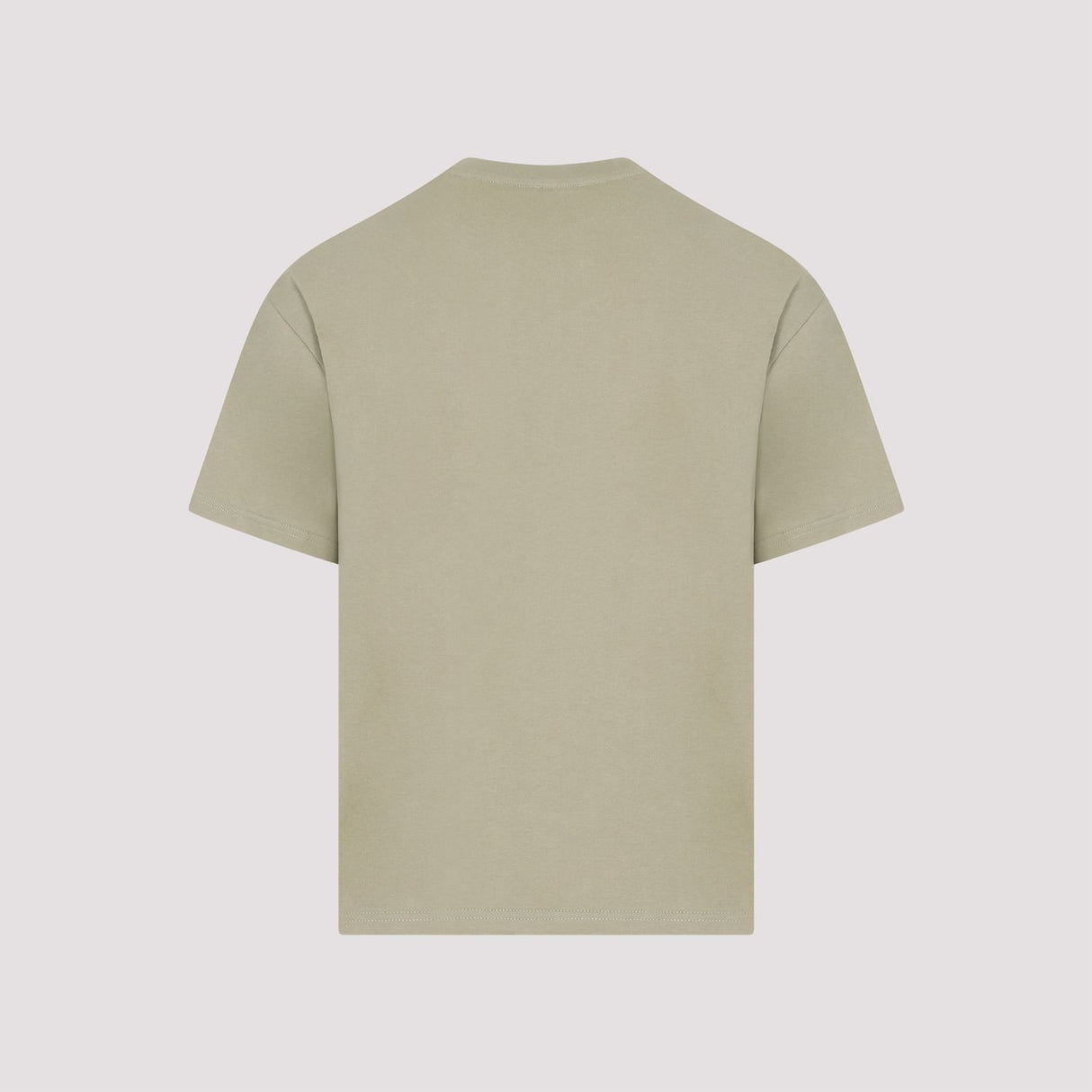 男士原色綠色100%棉T恤 - SS24系列