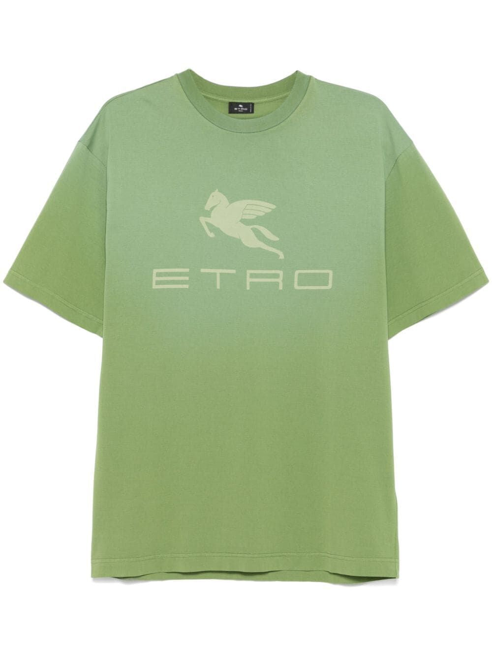 ETRO Logo Print T-Shirt for Men - FW24 Collection