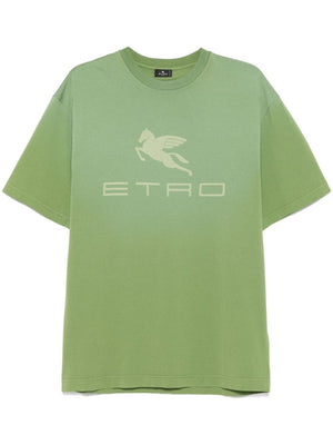 ETRO Logo Print T-Shirt for Men - FW24 Collection