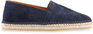 ETRO Navy Blue Suede Espadrilles for Men