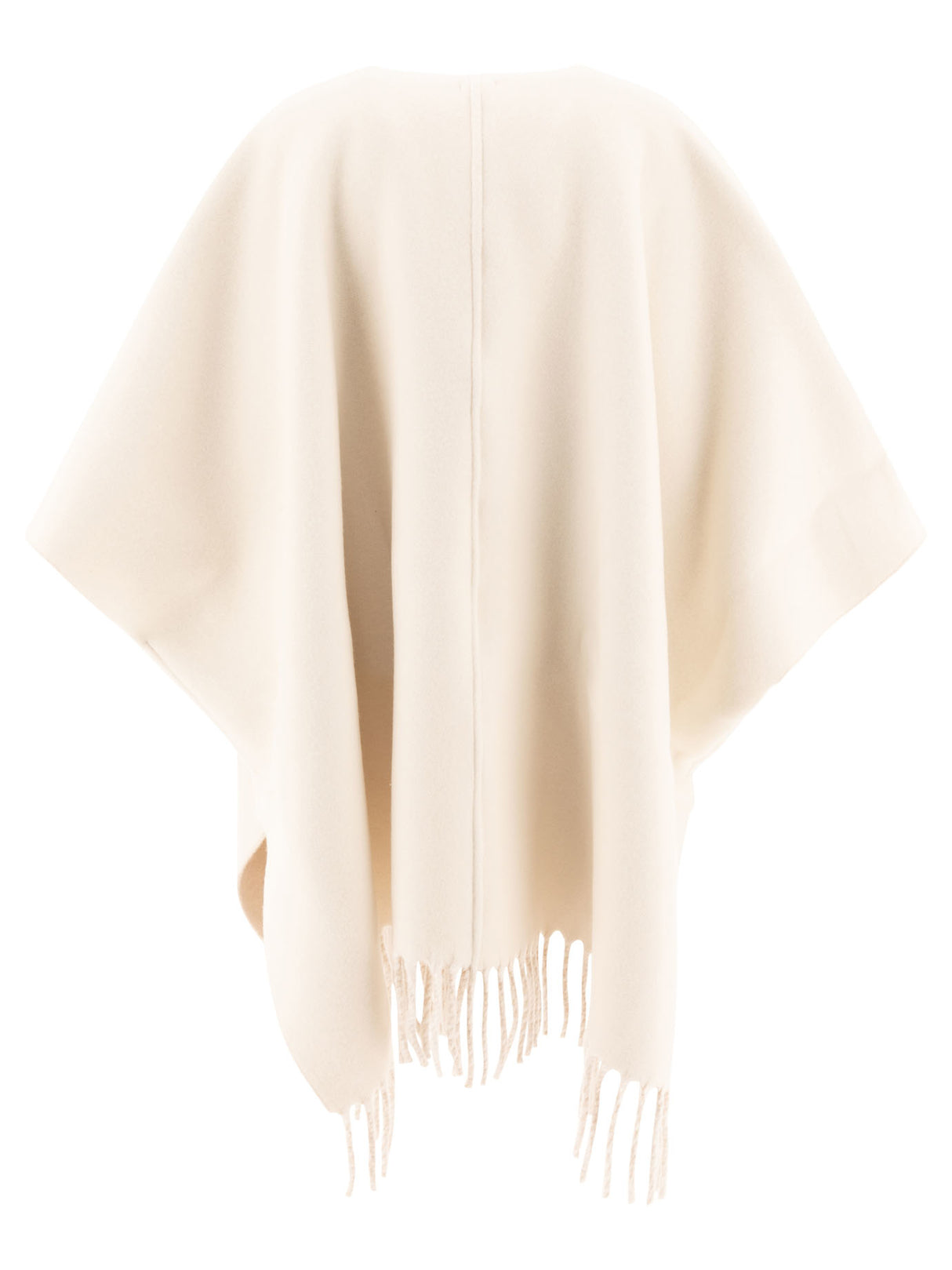 Áo Poncho Đan Đôi Bằng Len và Cashmere