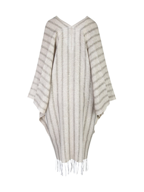 BRUNELLO CUCINELLI Linen Poncho for Women - SS22 Collection