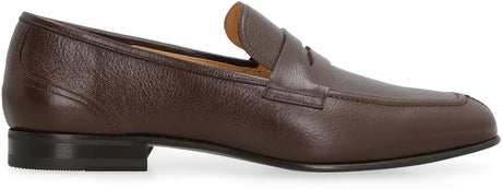 BALLY Classic Leather Loafers for Men